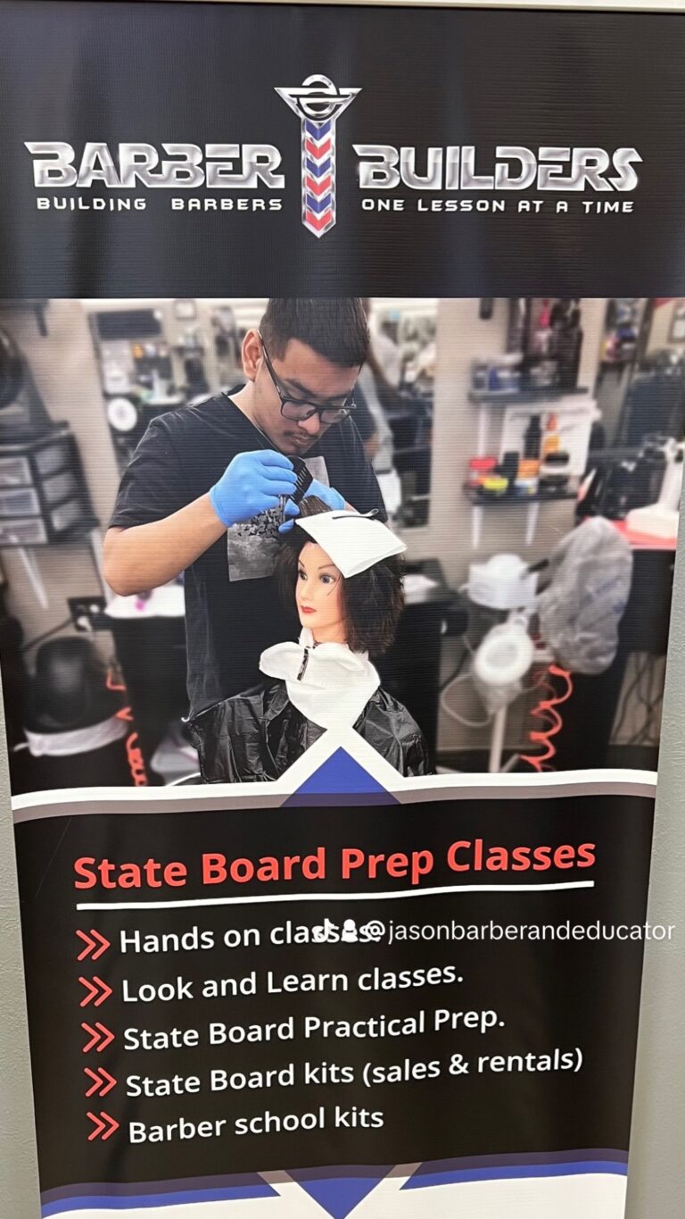 Texas State Barber Practical Exam Prep